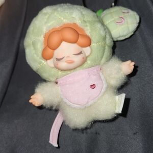 Nwt: Sugar Plush Toy with Green And Pink Details